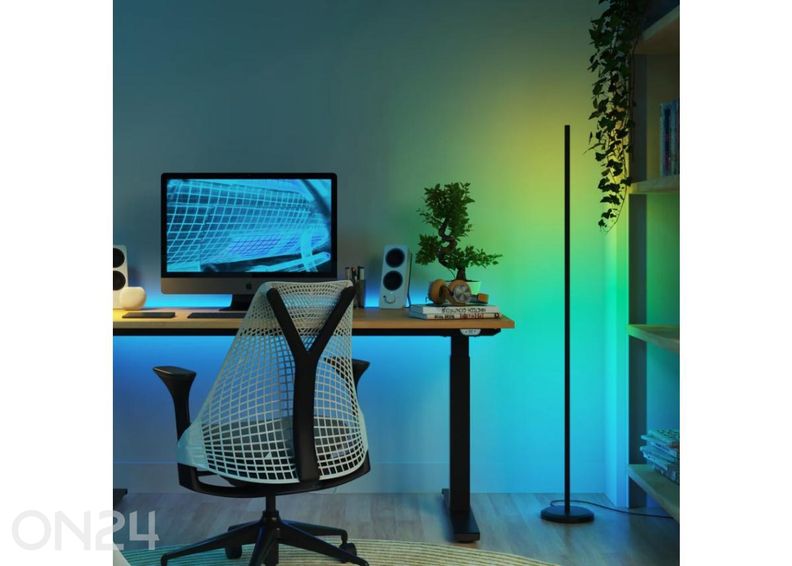 Nanoleaf умный напольный светильник Matter Wi-Fi (22 Вт), чёрный увеличить