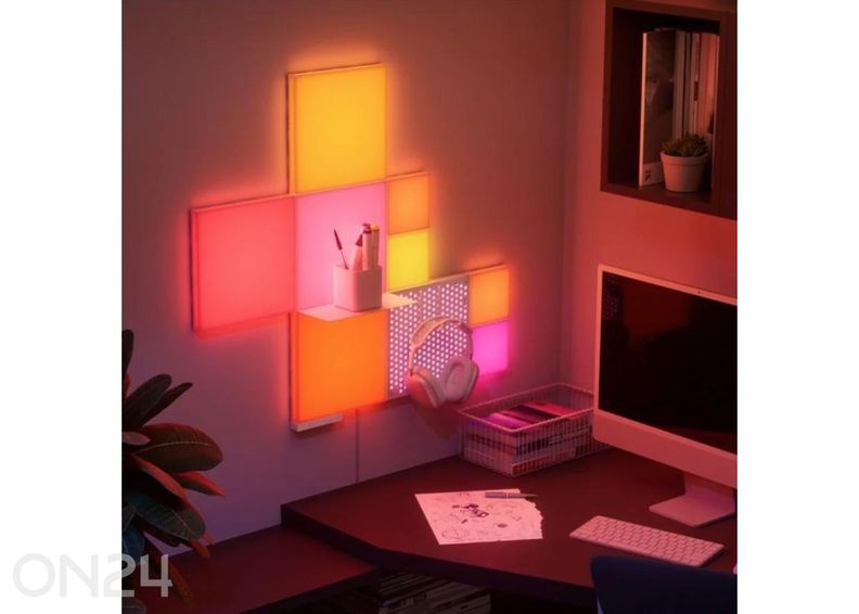 Nanoleaf Blocks перфорированный световой фон — комплект расширения (1 панель) увеличить