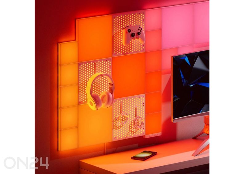 Nanoleaf Blocks перфорированный световой фон — комплект расширения (1 панель) увеличить