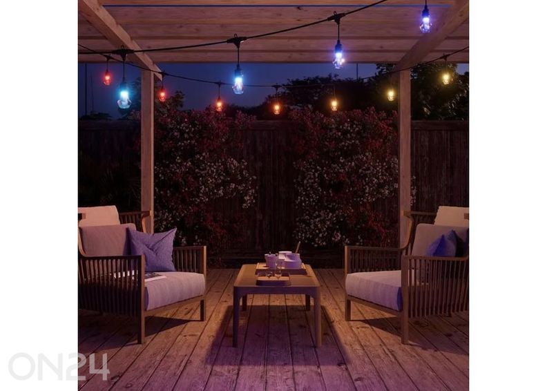 Nanoleaf Essentials Matter умная многоцветная уличная гирлянда - комплект удлинителя 15 м увеличить