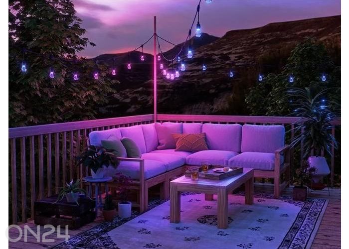 Nanoleaf Essentials Matter умная многоцветная уличная гирлянда - комплект удлинителя 15 м увеличить