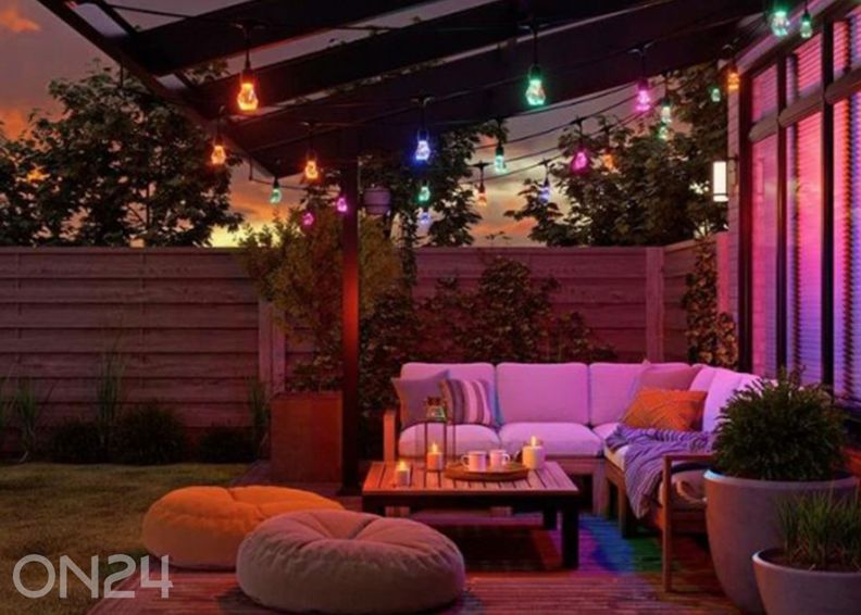 Nanoleaf Essentials Matter умная многоцветная уличная гирлянда - комплект удлинителя 15 м увеличить