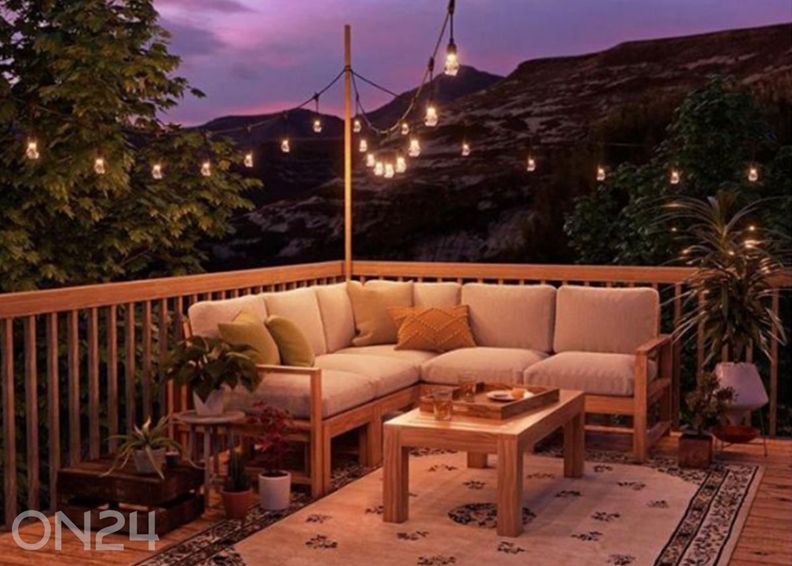 Nanoleaf Essentials Matter умная многоцветная уличная гирлянда – 30 м стартовый комплект увеличить