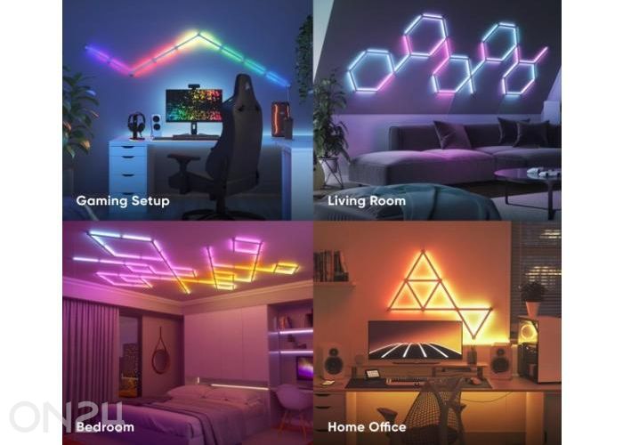 Nanoleaf Lines 60° комплект расширения (3 световые линии) увеличить