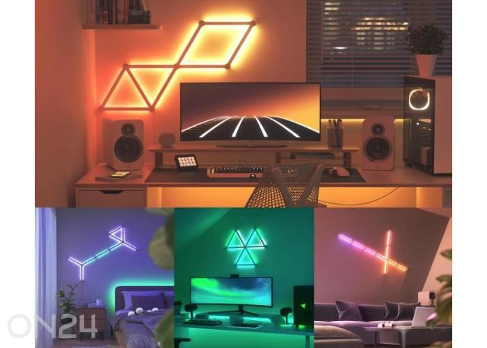 Nanoleaf Lines 60° комплект расширения (3 световые линии) увеличить