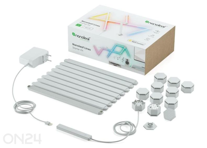 Nanoleaf Lines 60° стартовый комплект (9 световых линий) увеличить