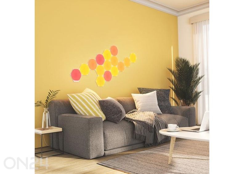 Nanoleaf Shapes Hexagons стартовый комплект (15 панелей) увеличить