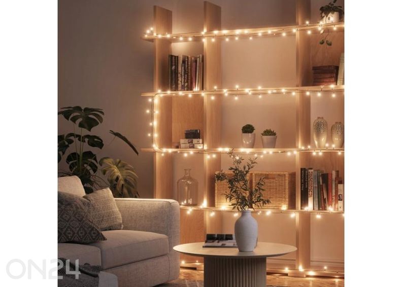 Nanoleaf Smart Holiday String Lights – умная гирлянда (300 LED-лампочек, 24 м) увеличить