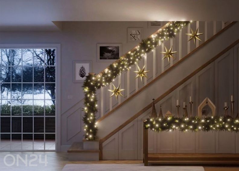 Nanoleaf Smart Holiday String Lights – умная гирлянда (300 LED-лампочек, 24 м) увеличить