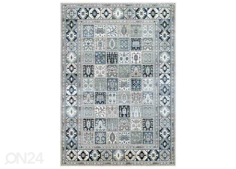 Narma вискозный ковер Zahra sand/blue 160x230 см увеличить