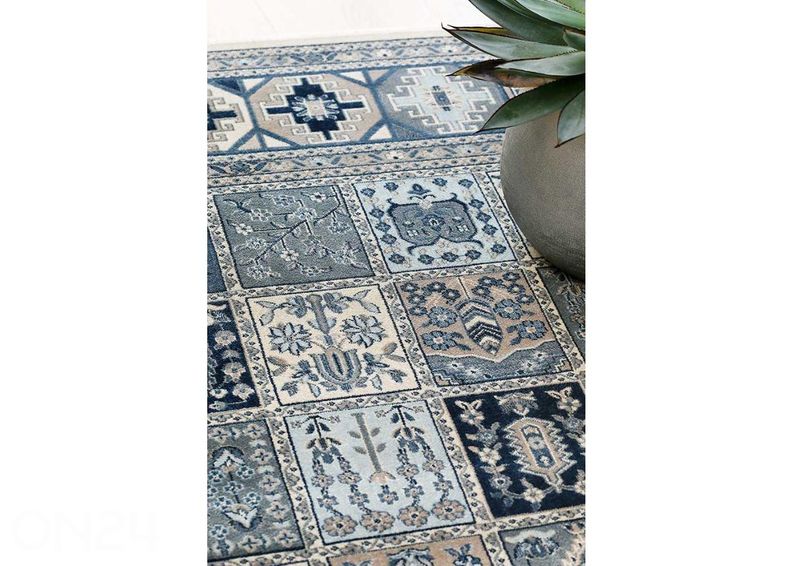 Narma вискозный ковер Zahra sand-blue 80x125 см увеличить