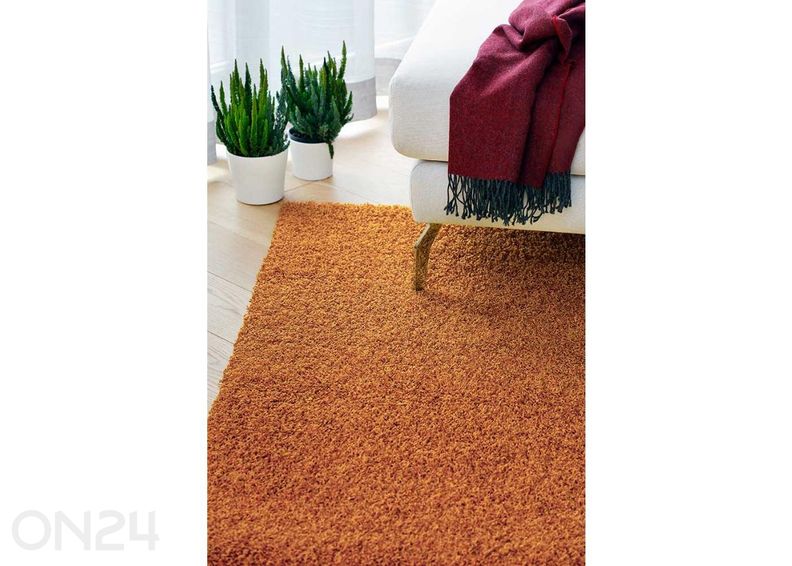 Narma длинношерстный ковер Spice™ caramel круглый Ø 133 см увеличить