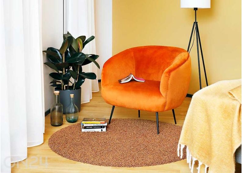 Narma длинношерстный ковер Spice™ caramel 67x133 см увеличить