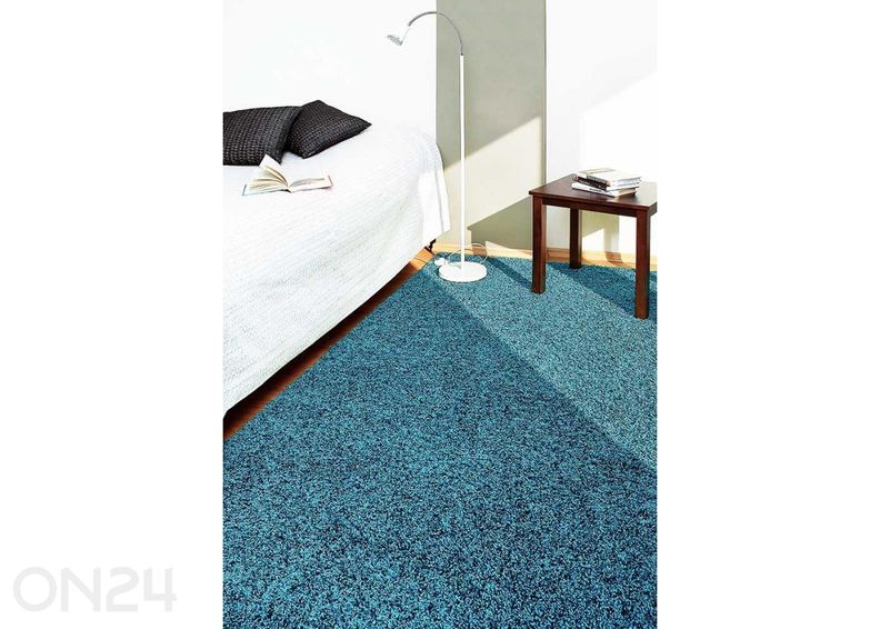 Narma длинношерстный ковер Spice™ petrol круглый Ø 133 см увеличить