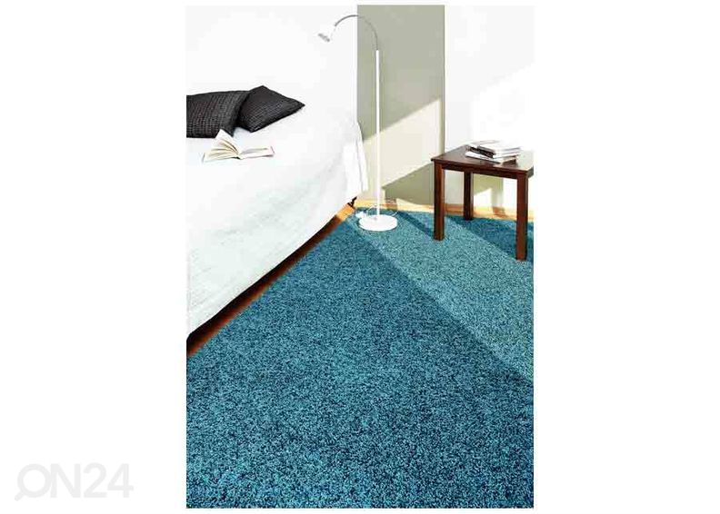 Narma длинношерстный ковер Spice™ petrol 67x133 см увеличить