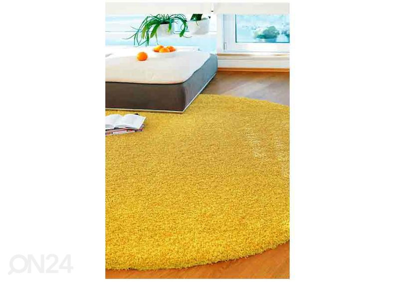 Narma длинношерстный ковер Spice™ yellow круглый Ø 133 см увеличить