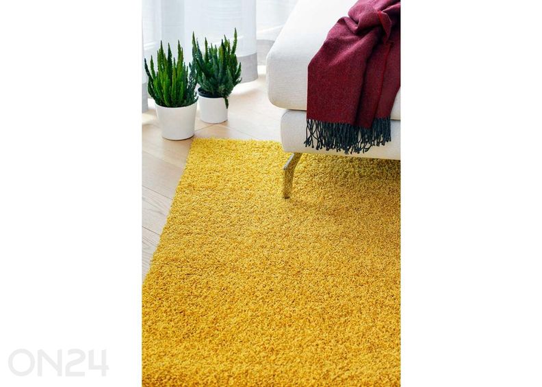 Narma длинношерстный ковер Spice™ yellow круглый Ø 133 см увеличить