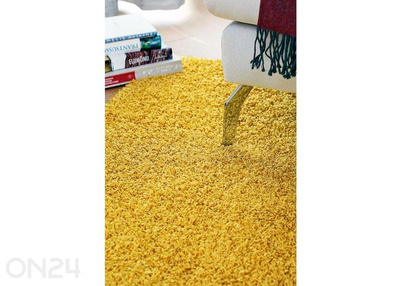 Narma длинношерстный ковер Spice™ yellow круглый Ø 133 см увеличить