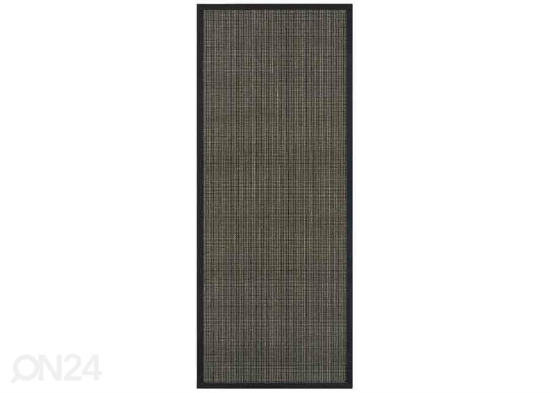 Narma ковер из сизаля Livos black/brown 80x300 см увеличить