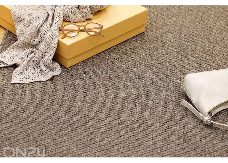 Narma ковер с низким плетением Brooklyn™ brown 60x80 см увеличить