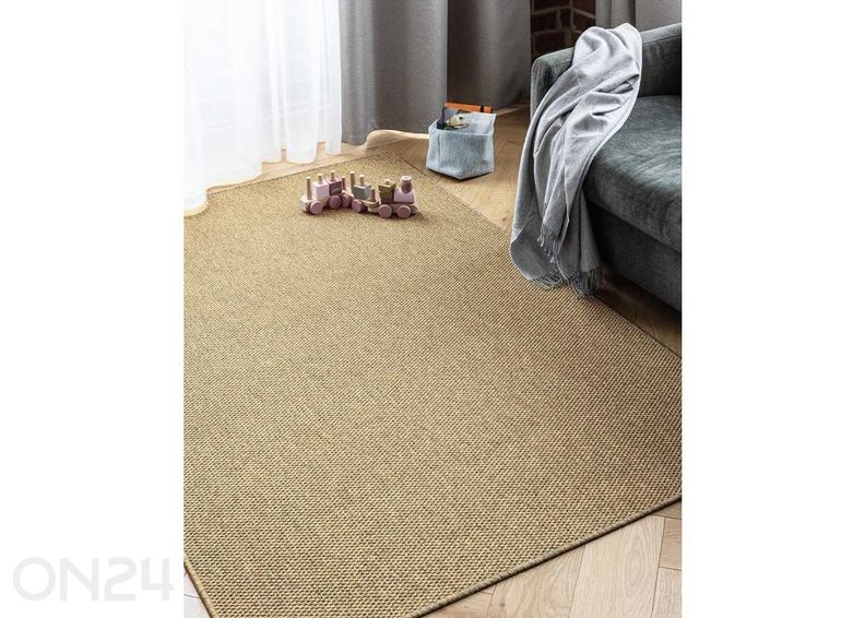 Narma ковер с низким плетением Brooklyn™ gold 60x80 см увеличить