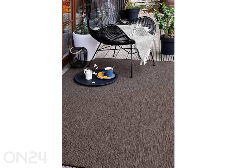 Narma ковер с низким плетением Vagabond™ brown 80x300 см увеличить