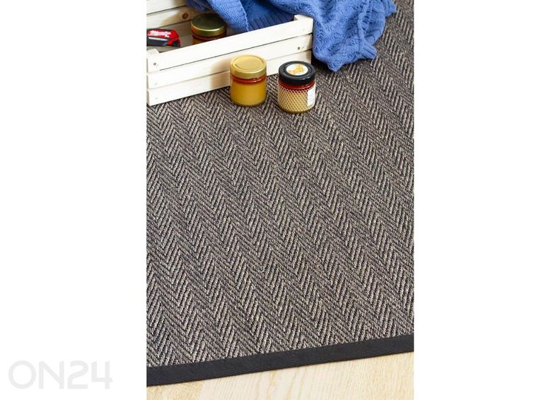 Narma ковер Tuna™ carbon 80x160 см увеличить