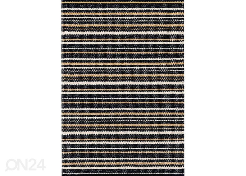Narma пластиковый ковер Hullo black-beige 70x100 см увеличить