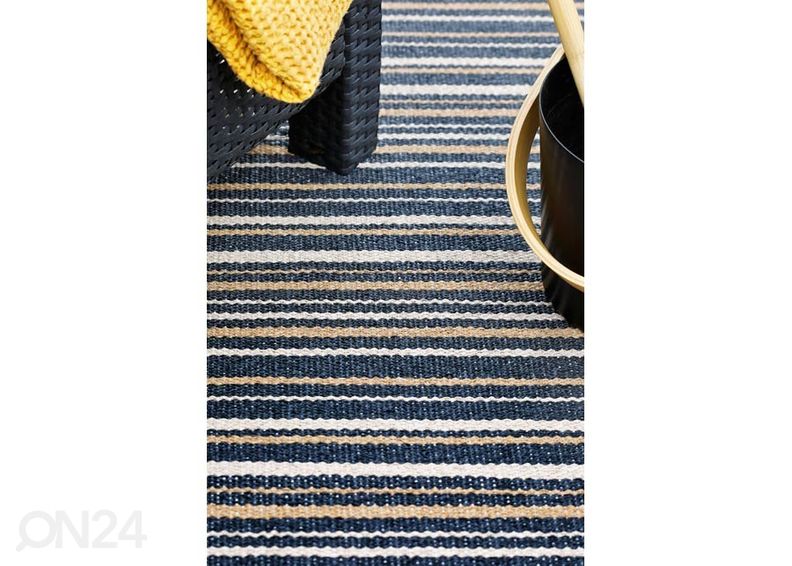Narma пластиковый ковер Hullo black-beige 70x150 см увеличить