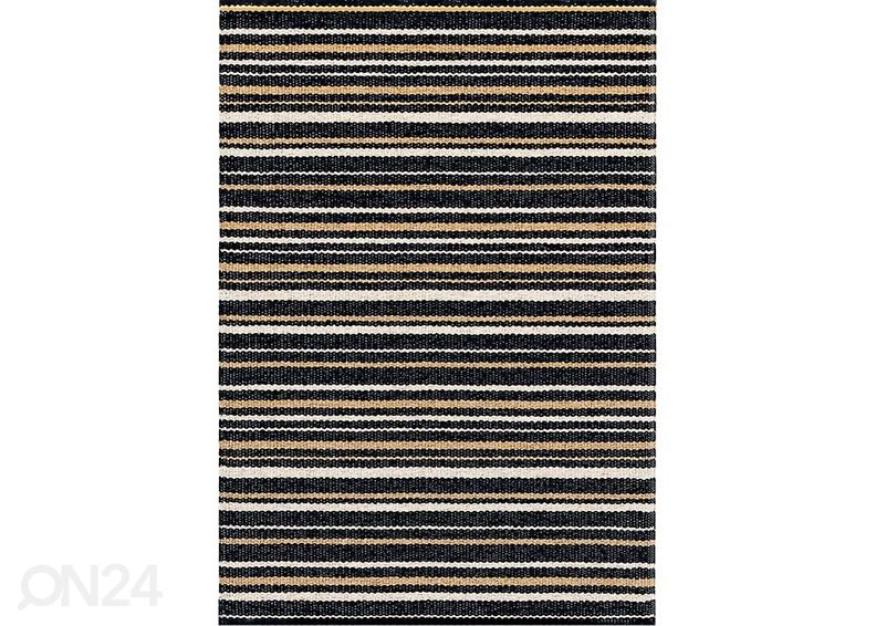 Narma пластиковый ковер Hullo black-beige 70x350 см увеличить