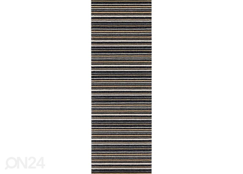 Narma пластиковый ковер Hullo black-beige 70x350 см увеличить