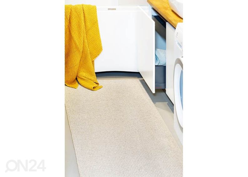 Narma пластиковый ковер Neve cream metallic 70x100 см увеличить