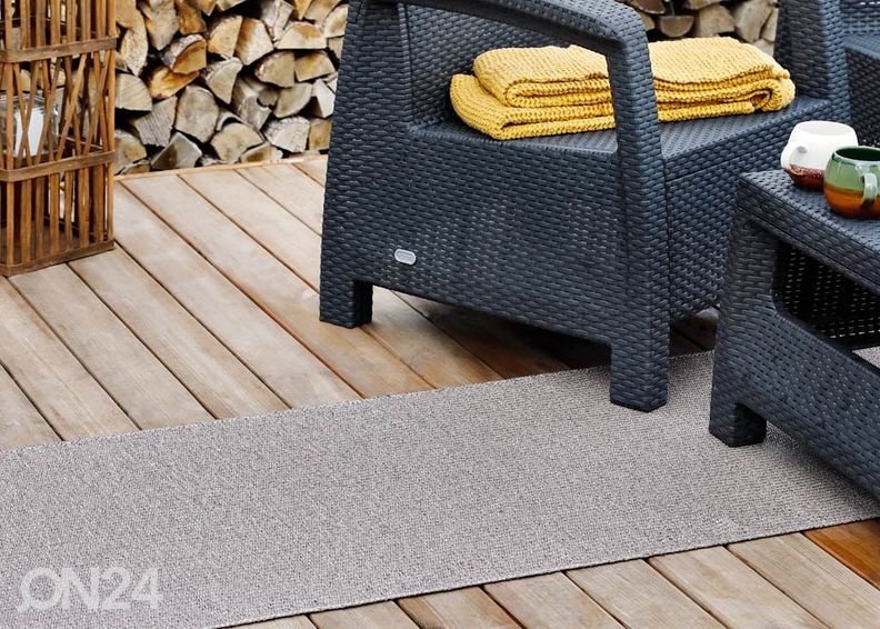 Narma пластиковый ковер Neve linen metallic 70x150 см увеличить