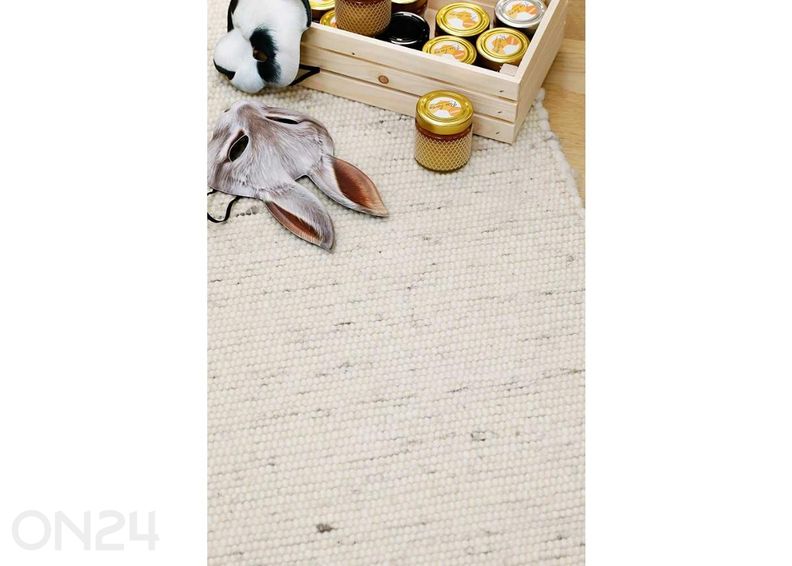 Narma шерстяной ковер ручной работы Hygge white 160x230 см увеличить