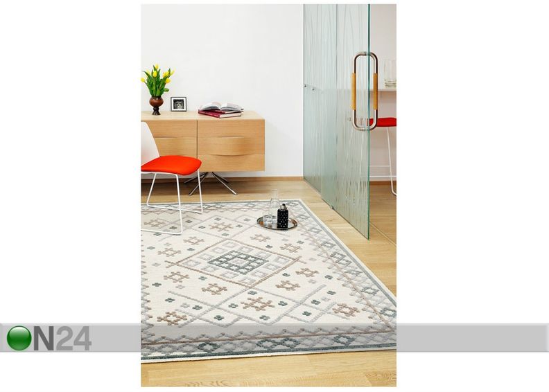 Narma шерстяной ковер ручной работы Palanga grey-beige 160x230 см увеличить