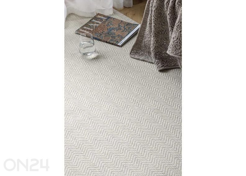 Narma шерстяной ковeр Bergen™ white 100x160 см увеличить
