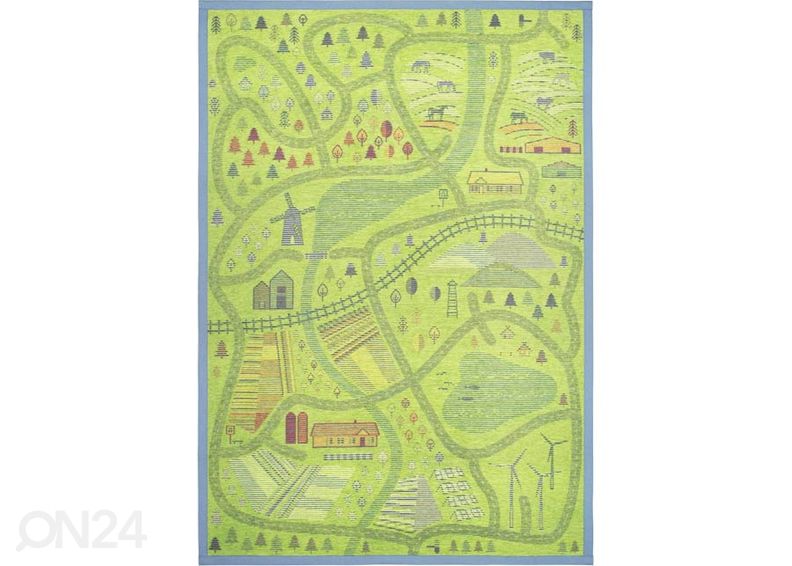 Narma smartWeave® DUO ковер Ülejõe blue-green 160x230 см увеличить