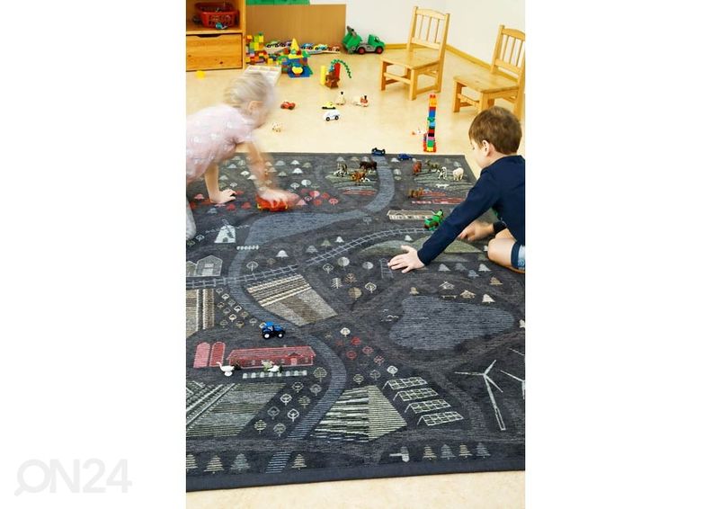 Narma smartWeave® DUO ковер Ülejõe carbon 100x160 см увеличить