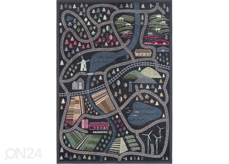 Narma smartWeave® DUO ковер Ülejõe carbon 140x200 см увеличить