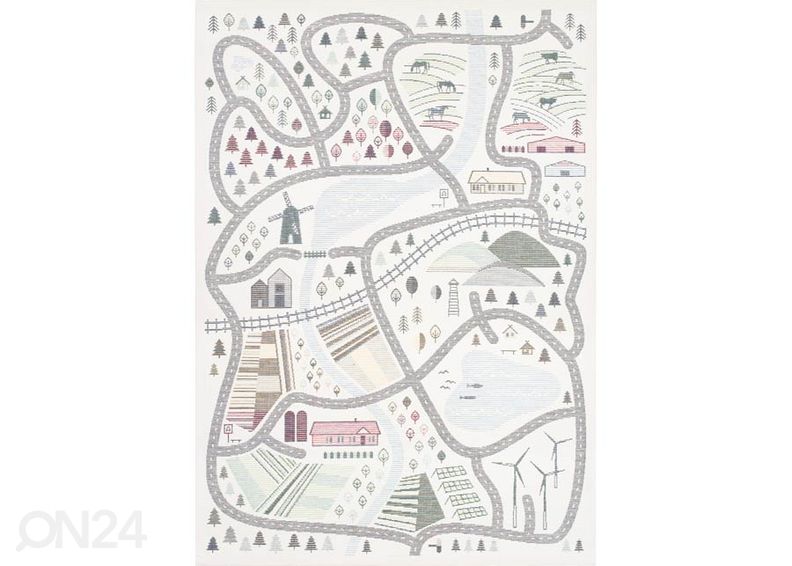 Narma smartWeave® DUO ковер Ülejõe white 100x160 см увеличить