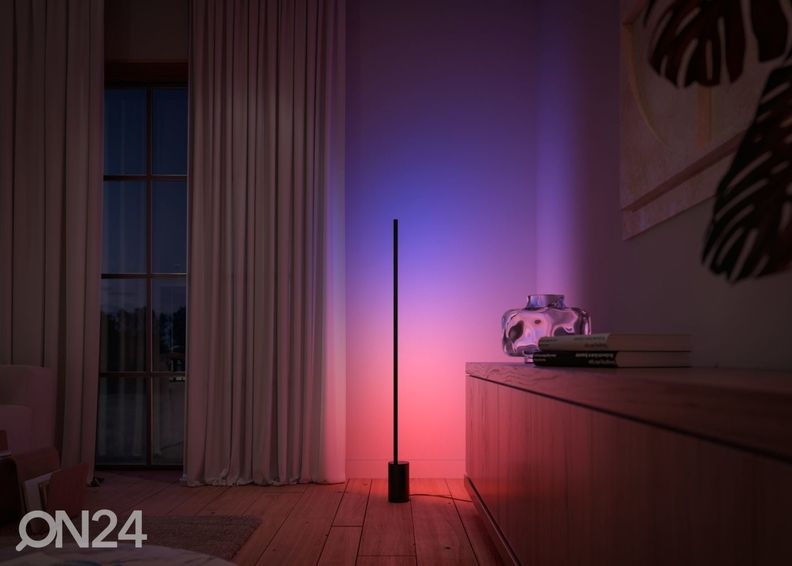 Philips Hue Black and Color ambience торшер Signe черный с плавным изменением цвета увеличить
