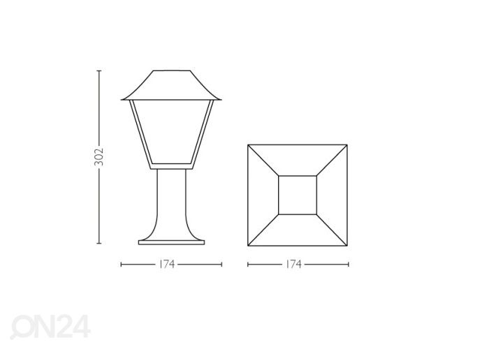 Philips myGarden Alpenglow уличный светильник E27 увеличить