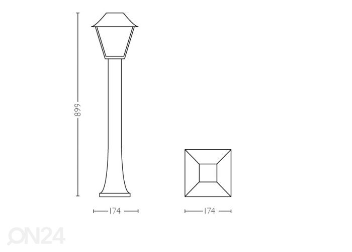 Philips myGarden Alpenglow уличный светильник E27 увеличить