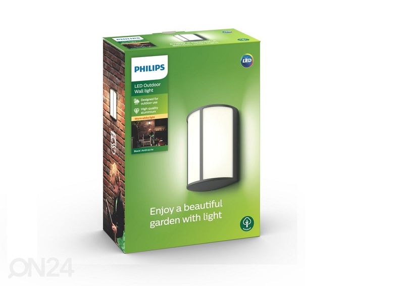 Philips Stock настенный светильник 1x6 W 600lm 2700K увеличить