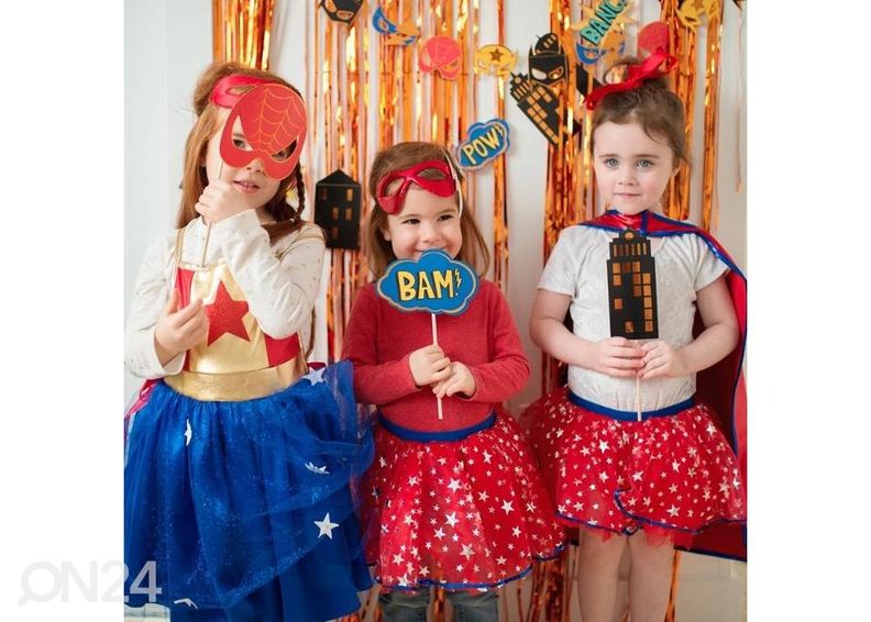 Photoboothi комплект Супергерои Great Pretenders увеличить