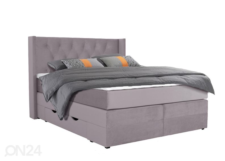 Sime Beds Континентальная кровать с ящиками Elegance 140x200 см увеличить
