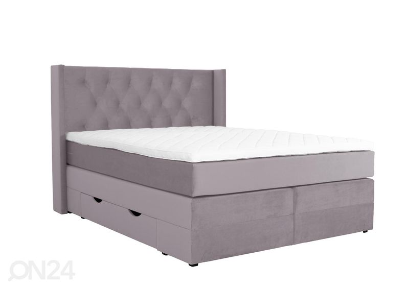 Sime Beds Континентальная кровать с ящиками Elegance 160x200 см увеличить
