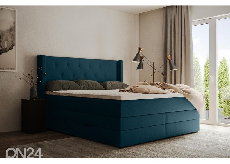 Sime Beds Континентальная кровать с ящиками Sanna 180x200 см увеличить