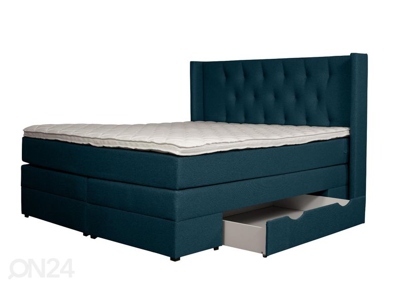 Sime Beds Континентальная кровать с ящиками Sanna 200x200 см увеличить