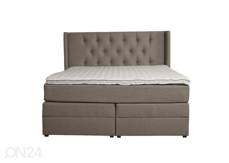 Sime Beds Континентальная кровать с ящиками Sanna 200x210 см увеличить